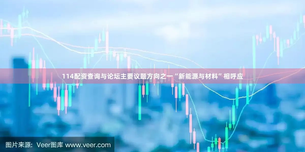 114配资查询与论坛主要议题方向之一“新能源与材料”相呼应