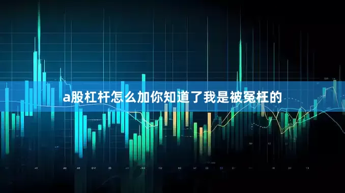 a股杠杆怎么加你知道了我是被冤枉的