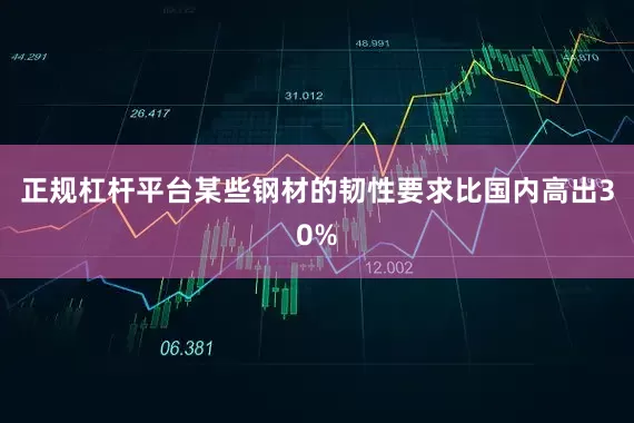 正规杠杆平台某些钢材的韧性要求比国内高出30%